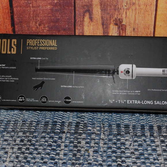 HOT TOOLS TAPERED IRON ( PARTS ONLY DONT WORK) - Picture 4 of 4